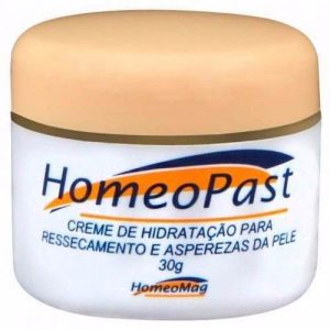 Creme Homeopast Para Rachaduras e Fissuras da Pele e Hidratante Homeomag 30g