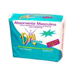 Absorvente Masculino Dry Man C/ 10 Unids