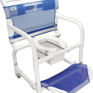 Cadeira de Banho e Higiênica em PVC Até 150kg CarciLife