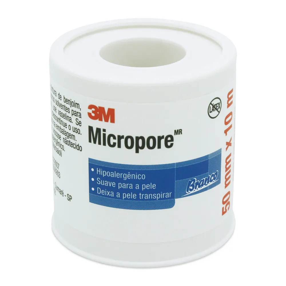 Micropore 3m - 50mm x 10m