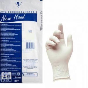 Luva Cirurgica Estéril - New Hand Lemgrubber - Par