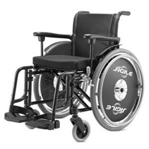 Cadeira De Rodas Agile até 120kg - Baxmann & Jaguaribe