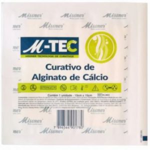Curativo De Alginato De Cálcio E Sódio 10x10cm - Unidade